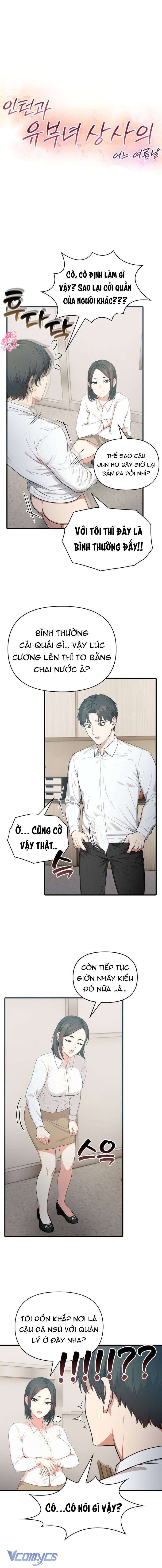 [18+] Một Ngày Hè : Giữa Nữ Sếp Và Chàng Thực Tập Sinh Chapter 6 - Trang 2