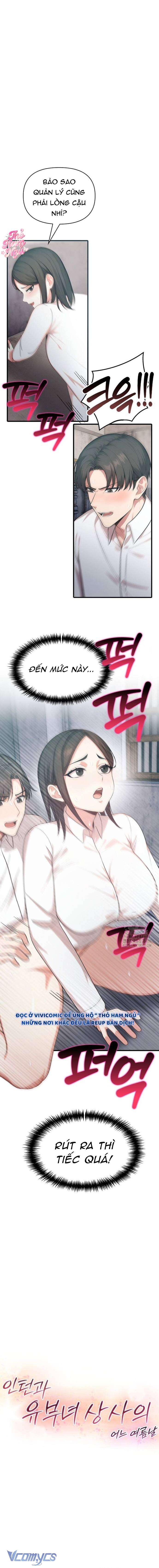 [18+] Một Ngày Hè : Giữa Nữ Sếp Và Chàng Thực Tập Sinh Chapter 7 - Trang 2