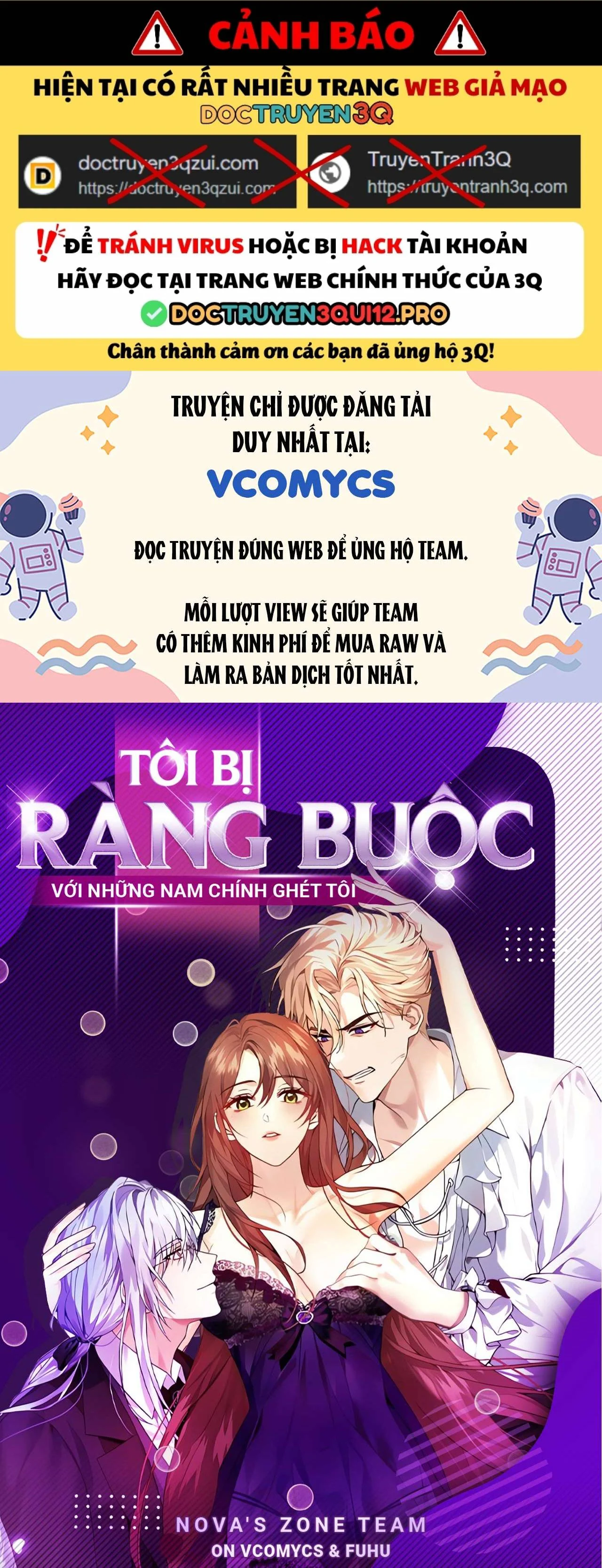 [18+] Tôi Bị Ràng Buộc Với Những Nam Chính Ghét Tôi Chapter 55 - Next 