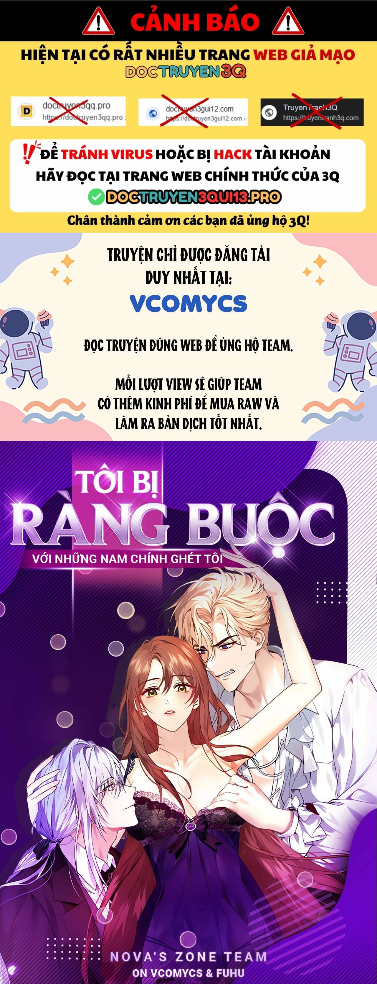 [18+] Tôi Bị Ràng Buộc Với Những Nam Chính Ghét Tôi Chapter 58 1