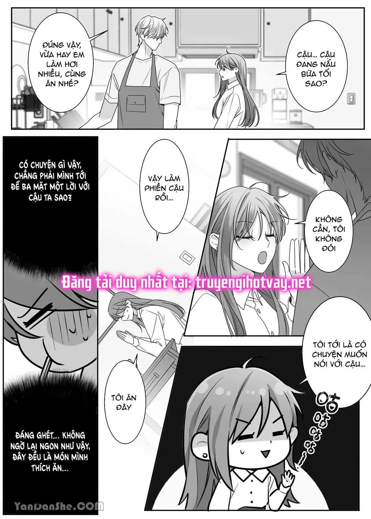 [21+] Em Trai Nhà Bên Hoá Ra Là Kẻ Đen Tối Và Phiền Phức Chapter 3 - Trang 2