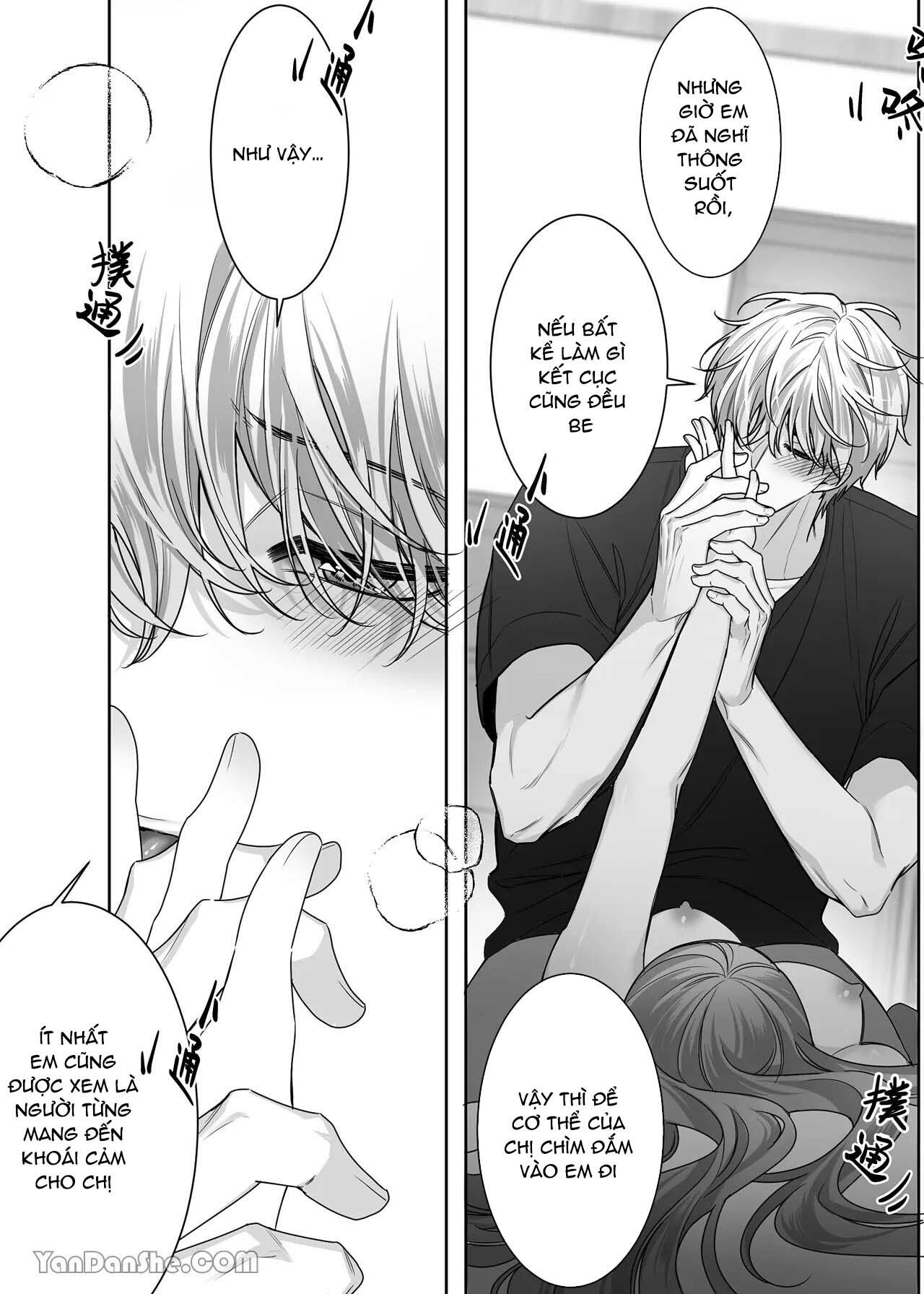 [21+] Em Trai Nhà Bên Hoá Ra Là Kẻ Đen Tối Và Phiền Phức Chapter 5 - Trang 2