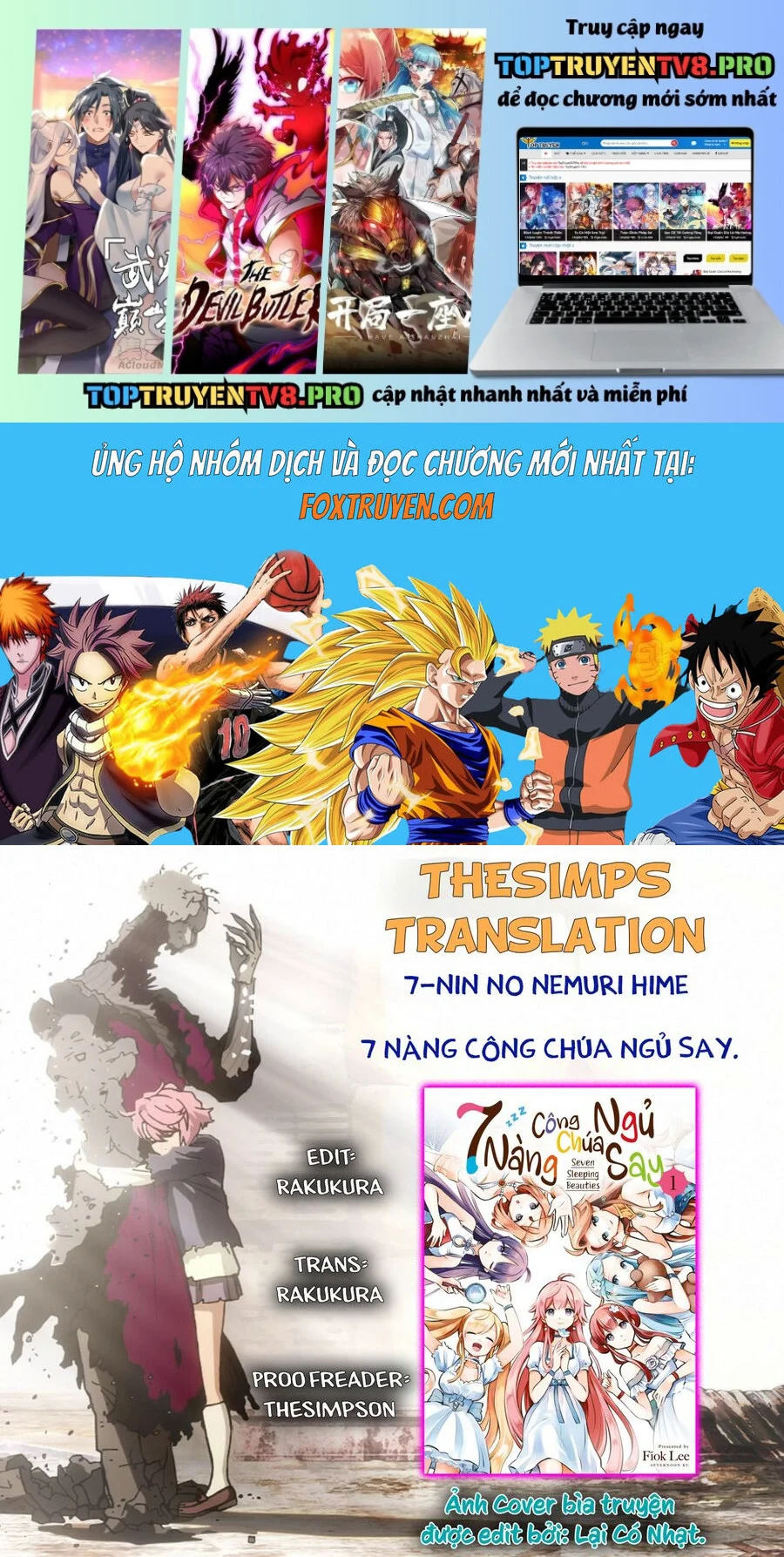 7 Nàng Công Chúa Ngủ Say Chapter 55 - Next 