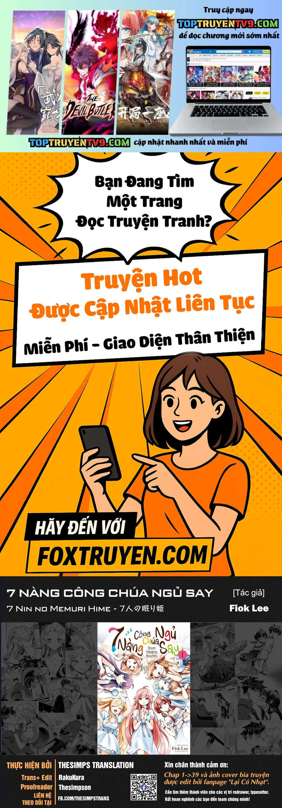7 Nàng Công Chúa Ngủ Say Chapter 68 - Trang 3