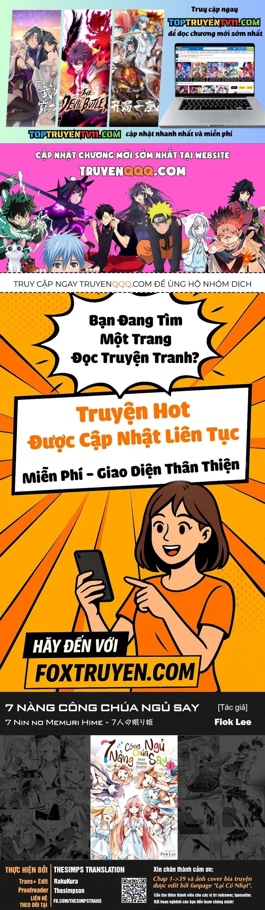 7 Nàng Công Chúa Ngủ Say Chapter 76 - Trang 2