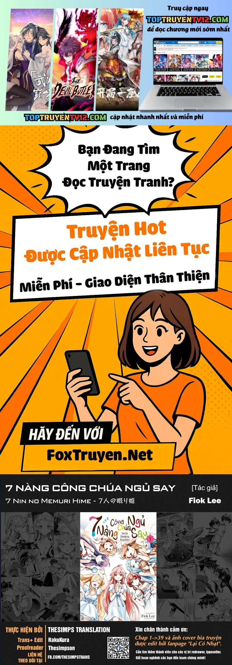 7 nàng công chúa ngủ say chapter 92 1