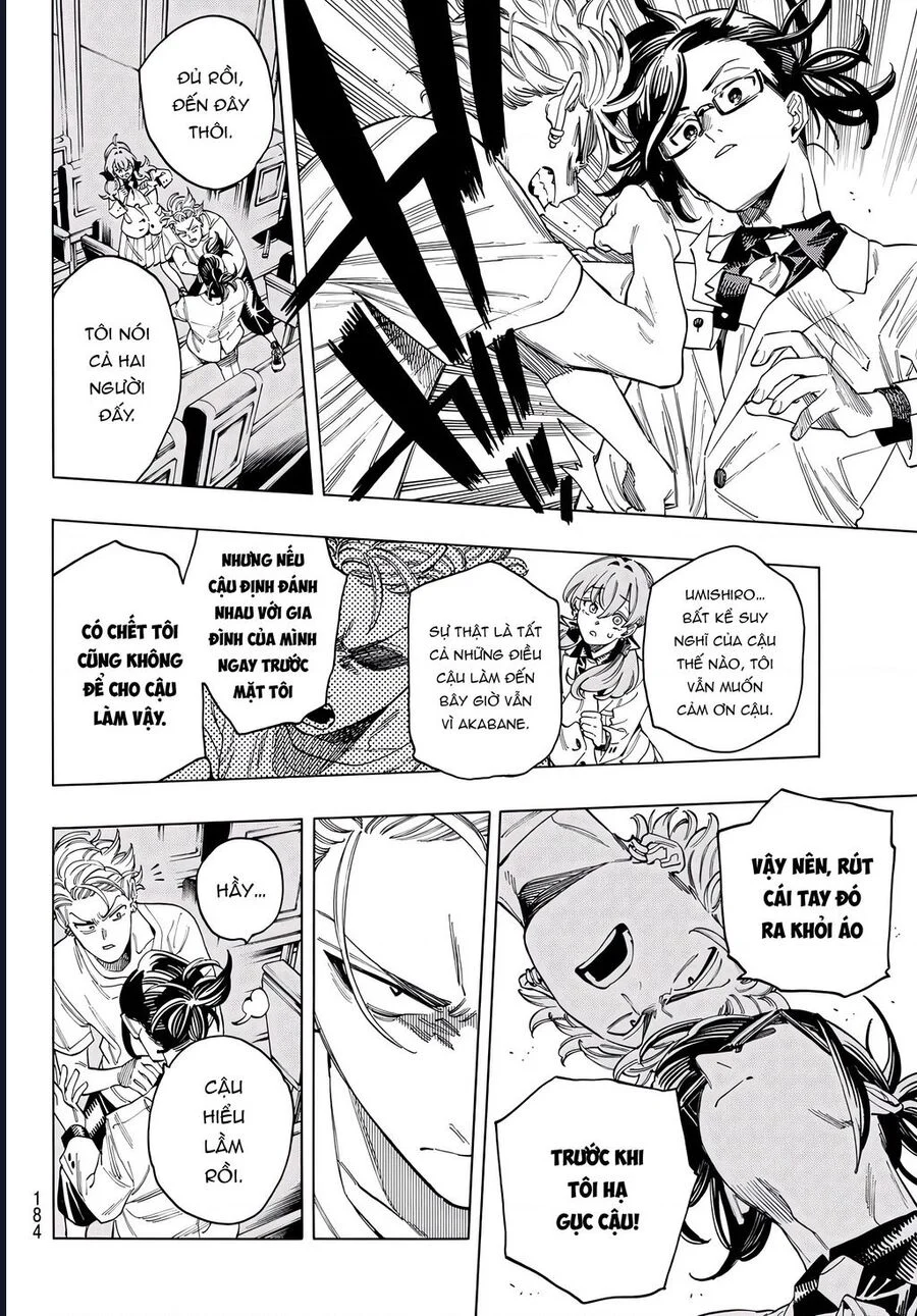 Akabane Honeko No Bodyguard Chapter 50 - Next 
