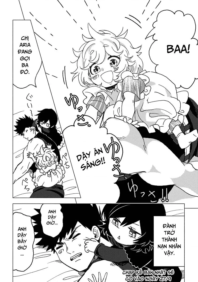 Akuninzura Shita B-Kyuu Boukensha – Shujinkou To Sono Osananajimi-Tachi No Papa Ni Naru Chapter 11.1 - Trang 2
