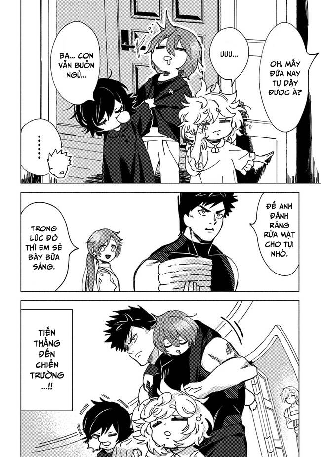 Akuninzura Shita B-Kyuu Boukensha – Shujinkou To Sono Osananajimi-Tachi No Papa Ni Naru Chapter 6.1 - Trang 2