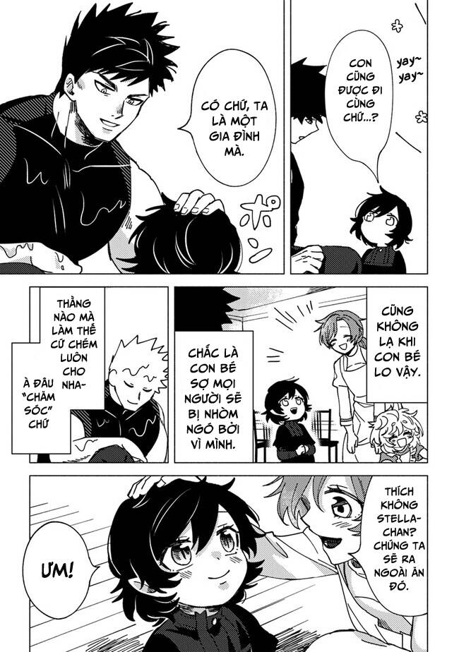 Akuninzura Shita B-Kyuu Boukensha – Shujinkou To Sono Osananajimi-Tachi No Papa Ni Naru Chapter 6.1 - Trang 2