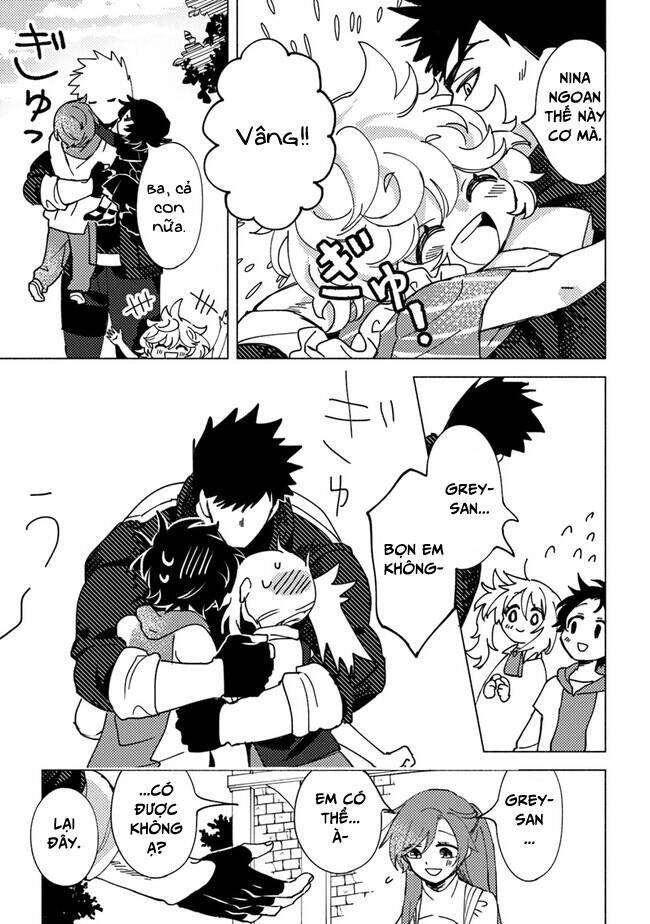Akuninzura Shita B-Kyuu Boukensha – Shujinkou To Sono Osananajimi-Tachi No Papa Ni Naru Chapter 6.2 - Trang 2