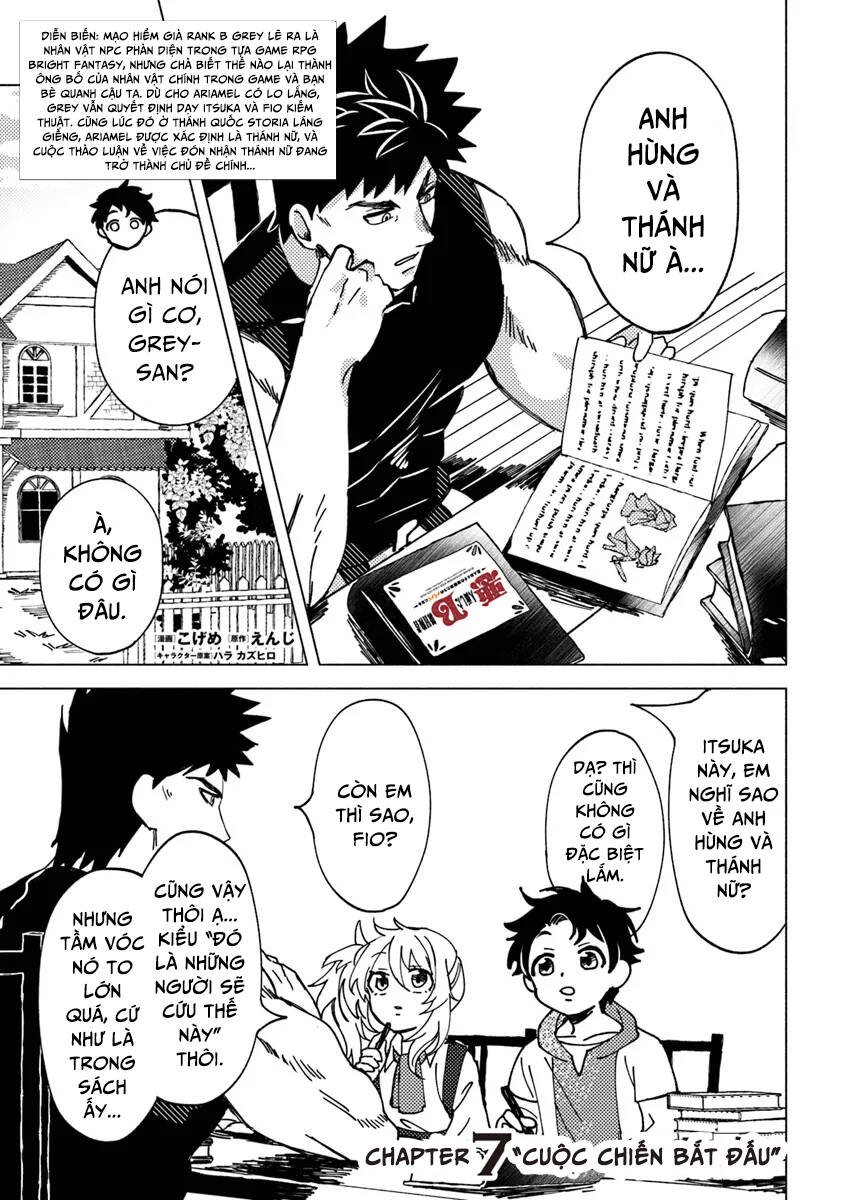 Akuninzura Shita B-Kyuu Boukensha – Shujinkou To Sono Osananajimi-Tachi No Papa Ni Naru Chapter 7.1 - Trang 2