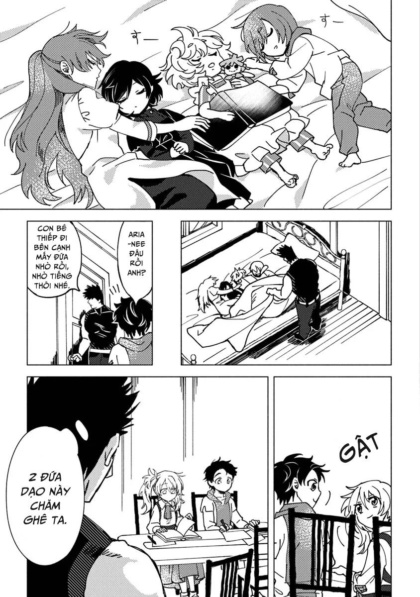 Akuninzura Shita B-Kyuu Boukensha – Shujinkou To Sono Osananajimi-Tachi No Papa Ni Naru Chapter 7.1 - Trang 2