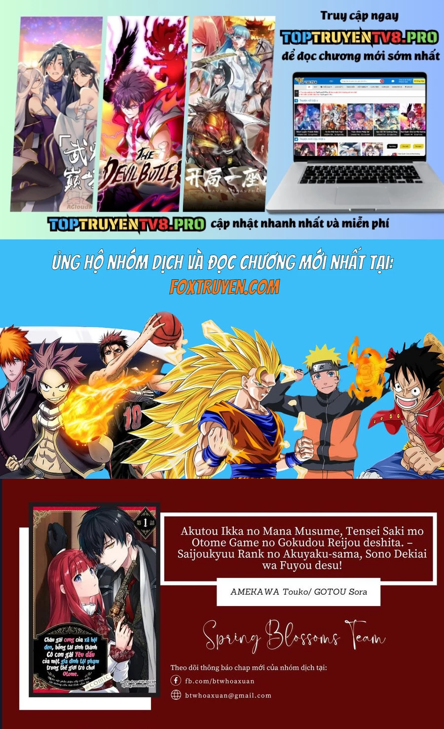 Akutou Ikka No Mana Musume, Tensei Saki Mo Otome Game No Gokudou Reijou Deshita. – Saijoukyuu Rank No Akuyaku-Sama, Sono Dekiai Wa Fuyou Desu! Chapter 27 - Trang 3
