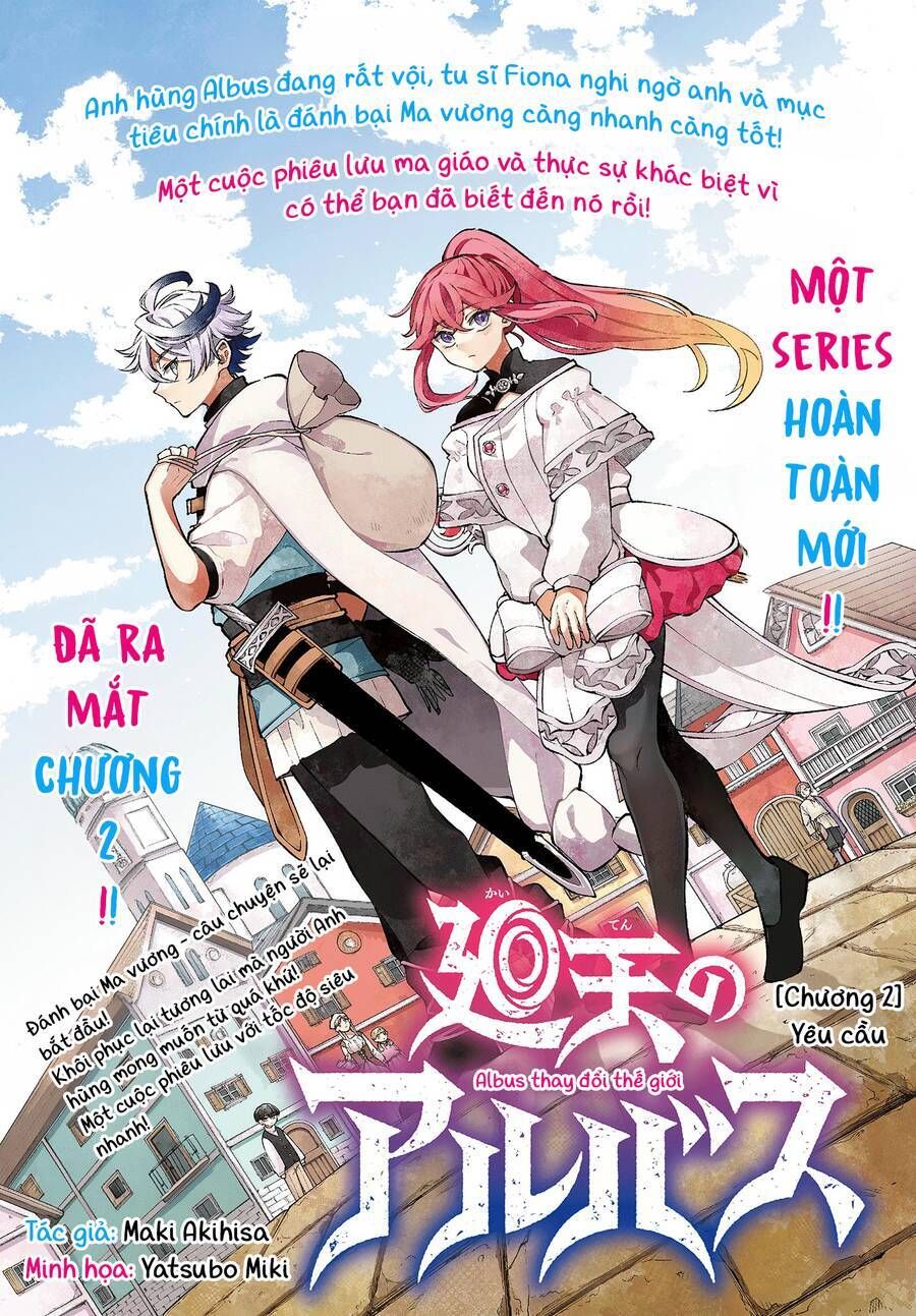 Albus Thay Đổi Thế Giới Chapter 2 - Trang 2