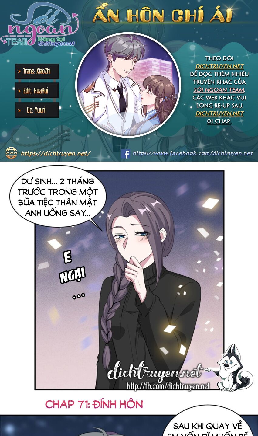 Ẩn Hôn Chí Ái Chapter 71 - Next Chapter 72