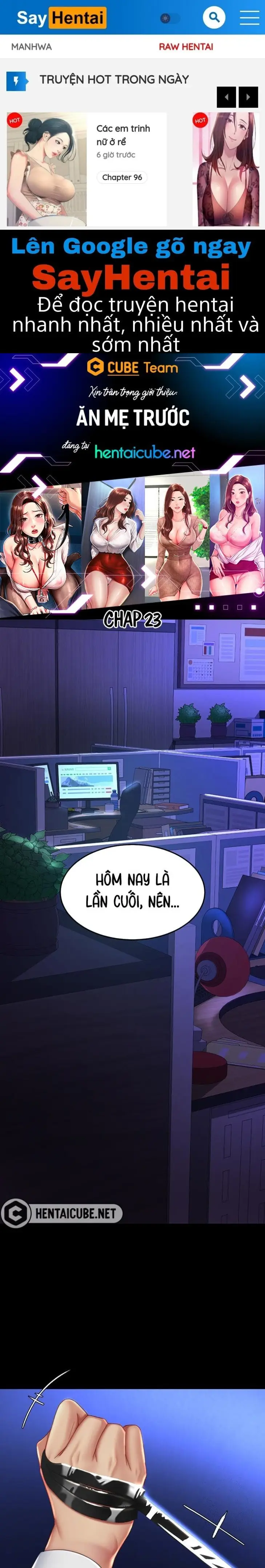 Ăn Mẹ Trước Chapter 23 - Trang 2