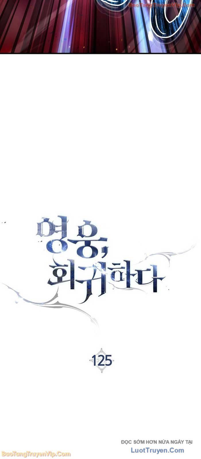 Anh Hùng Trở Về Chapter 125 - Next Chapter 126