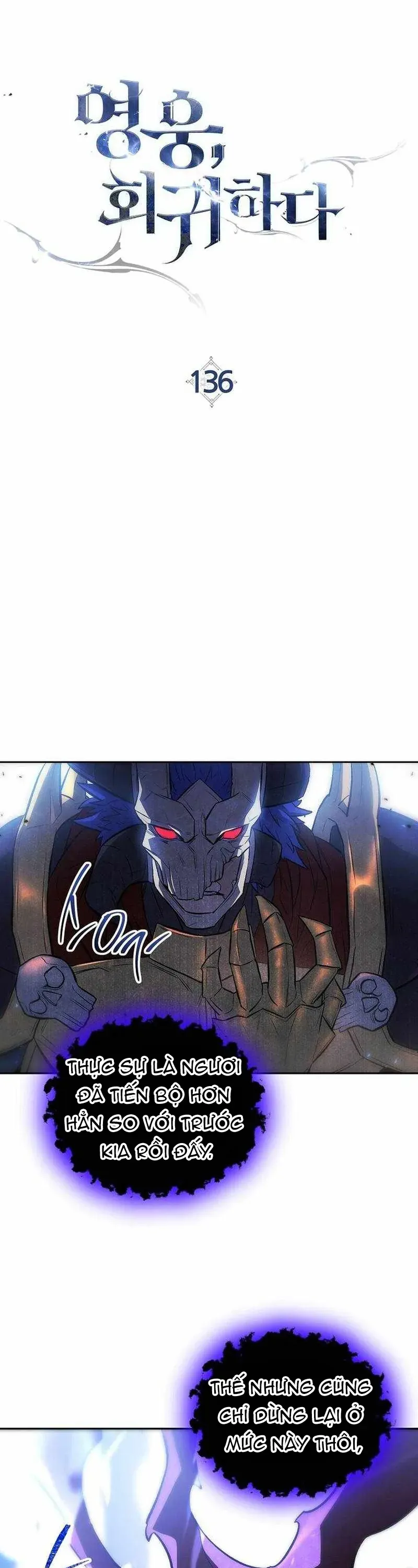 Anh Hùng Trở Về Chapter 136 - Next Chapter 137