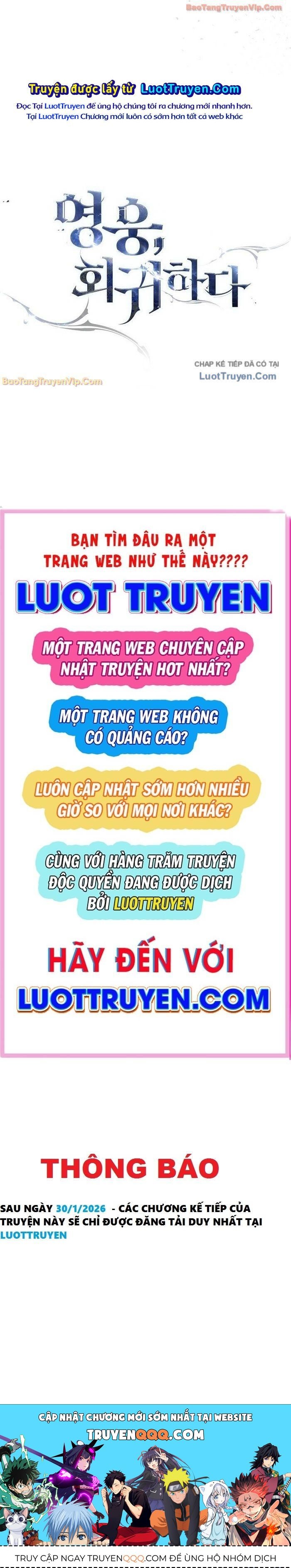 Anh Hùng Trở Về Chapter 138 - Next Chapter 139