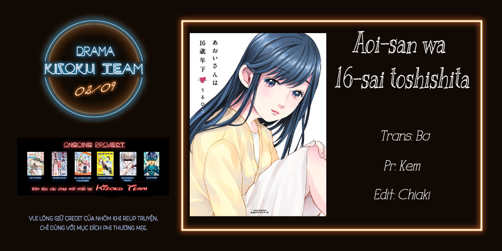 Aoi-San Nhỏ Hơn Tôi 16 Tuổi Chapter 3 2