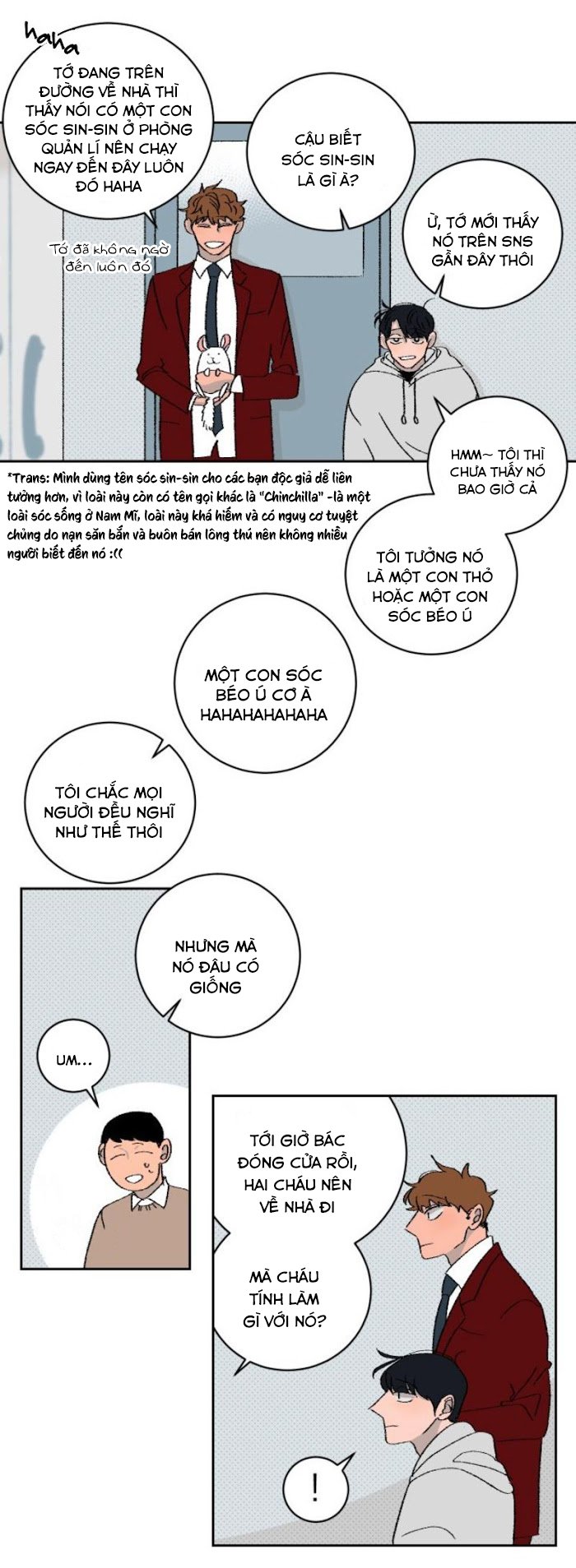 Ba Chàng Trai, Một Chú Sóc Sin-Sin Chapter 2 17