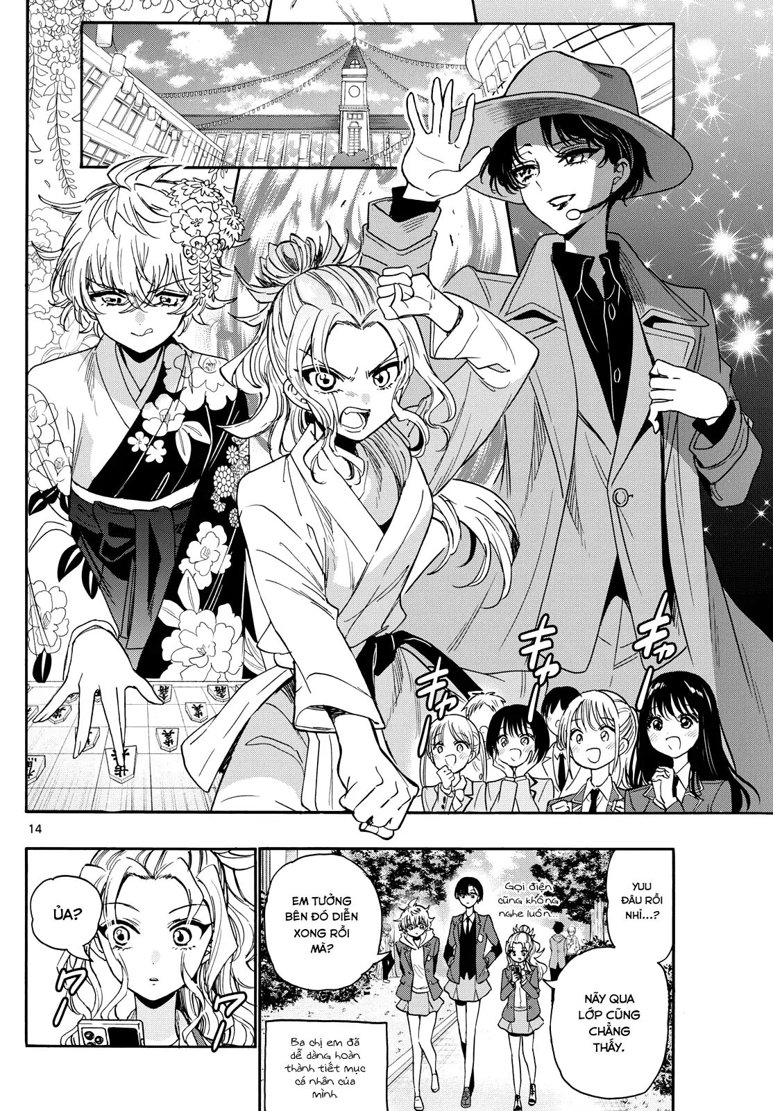 Ba Chị Em Nhà Mikadono Dễ Đối Phó Thật Đấy Chapter 175 - Next 