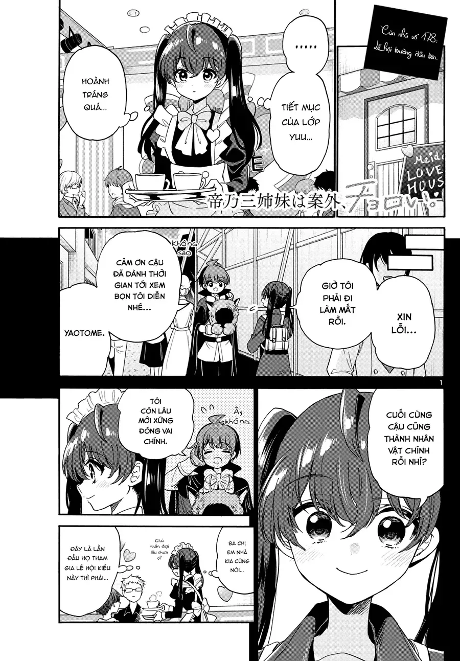 Ba Chị Em Nhà Mikadono Dễ Đối Phó Thật Đấy Chapter 178 - Trang 2