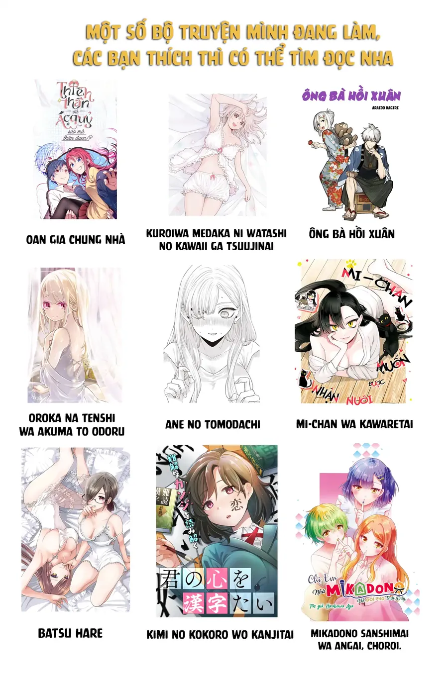 Ba Chị Em Nhà Mikadono Dễ Đối Phó Thật Đấy Chapter 182 - Trang 2