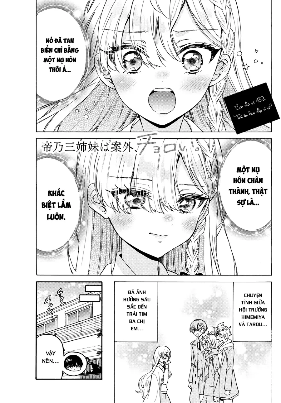 Ba Chị Em Nhà Mikadono Dễ Đối Phó Thật Đấy Chapter 183 - Trang 2