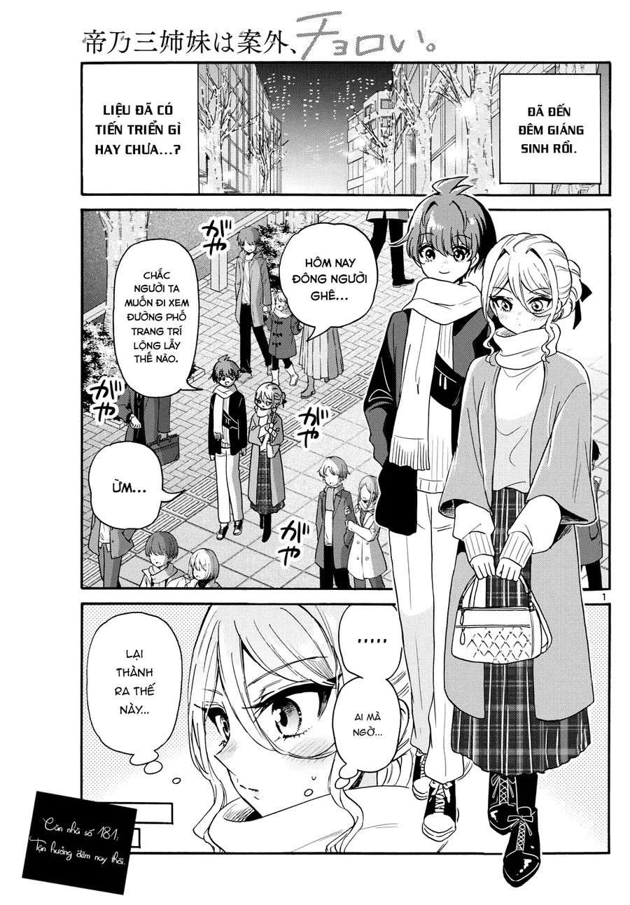 Ba Chị Em Nhà Mikadono Dễ Đối Phó Thật Đấy Chapter 184 2