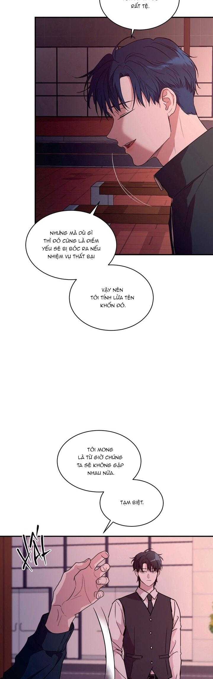 BÁNH QUY TÌNH YÊU TAN CHẢY Chapter 38 - Trang 3