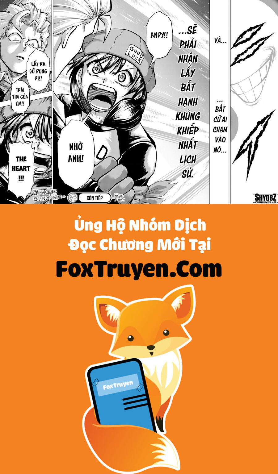 Bất Hạnh Và Bất Tử Chapter 233 - Trang 2