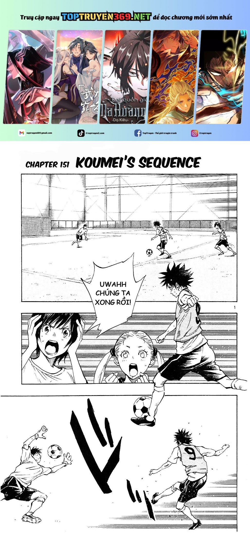 Be Blues! – Ao Ni Nare Chapter 151 - Trang 2