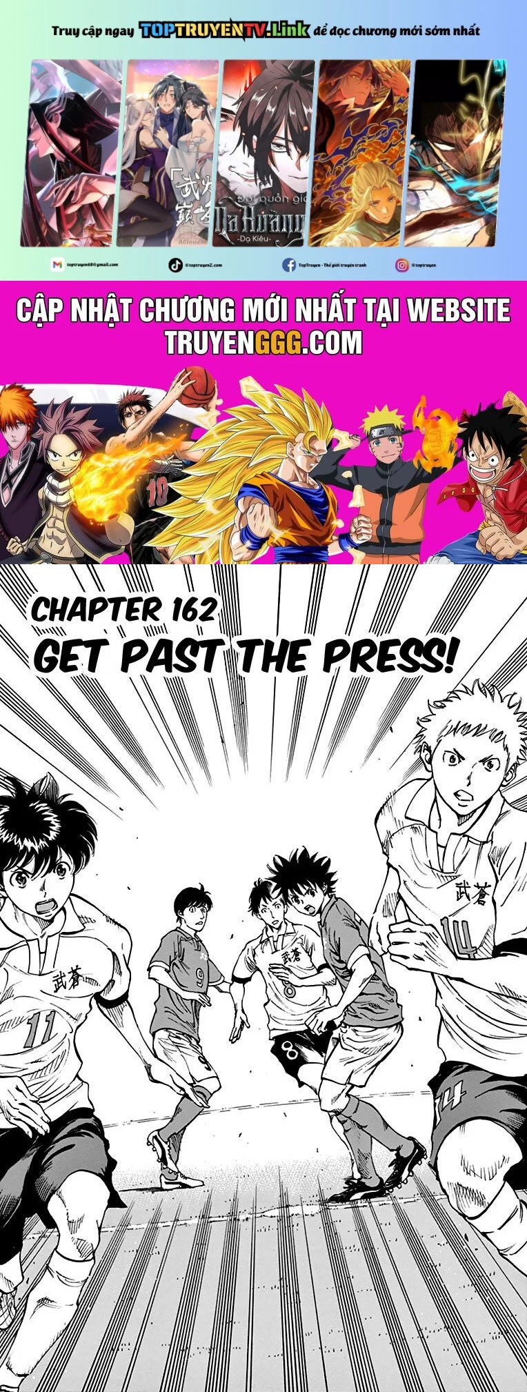 Be Blues! – Ao Ni Nare Chapter 162 - Trang 2