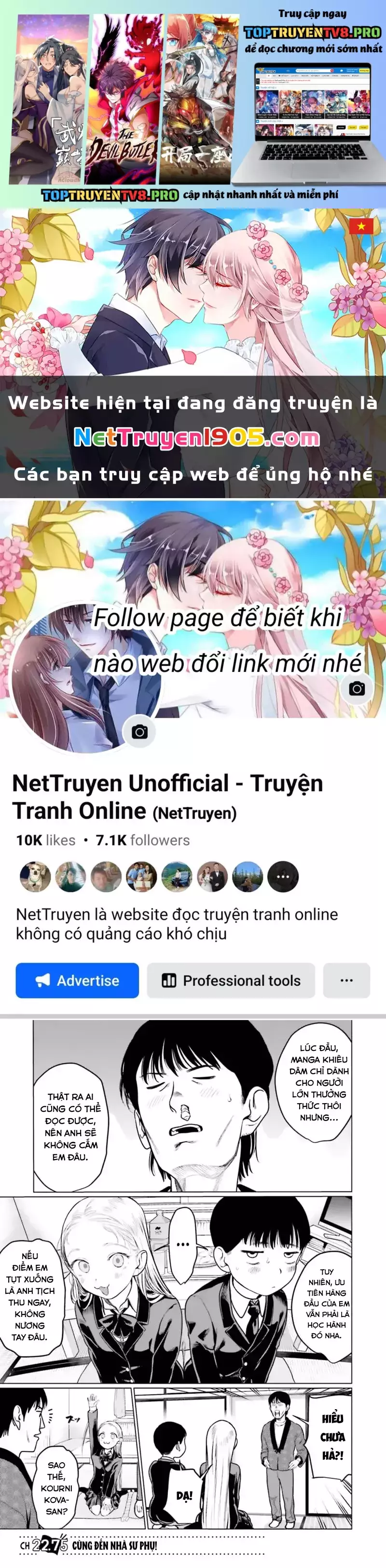 Bé Sơ Trung Sasha Và Thằng Bạn Otaku Cùng Lớp Chapter 22.8 1