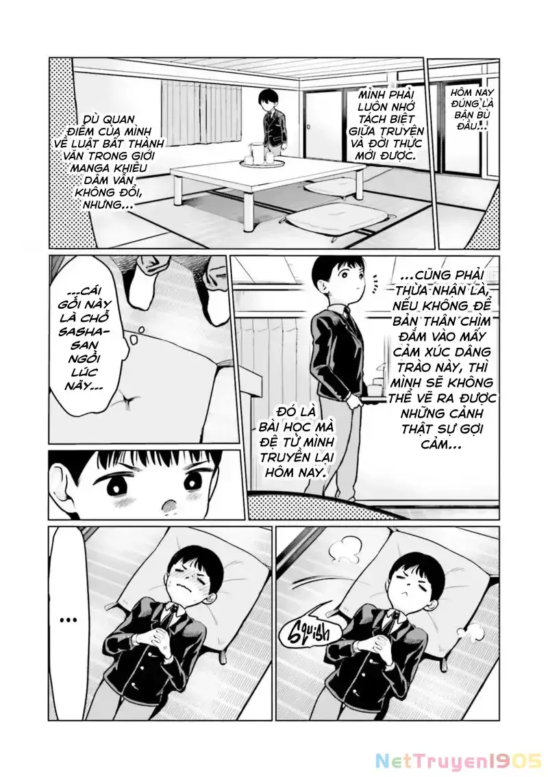 Bé Sơ Trung Sasha Và Thằng Bạn Otaku Cùng Lớp Chapter 22.8 18