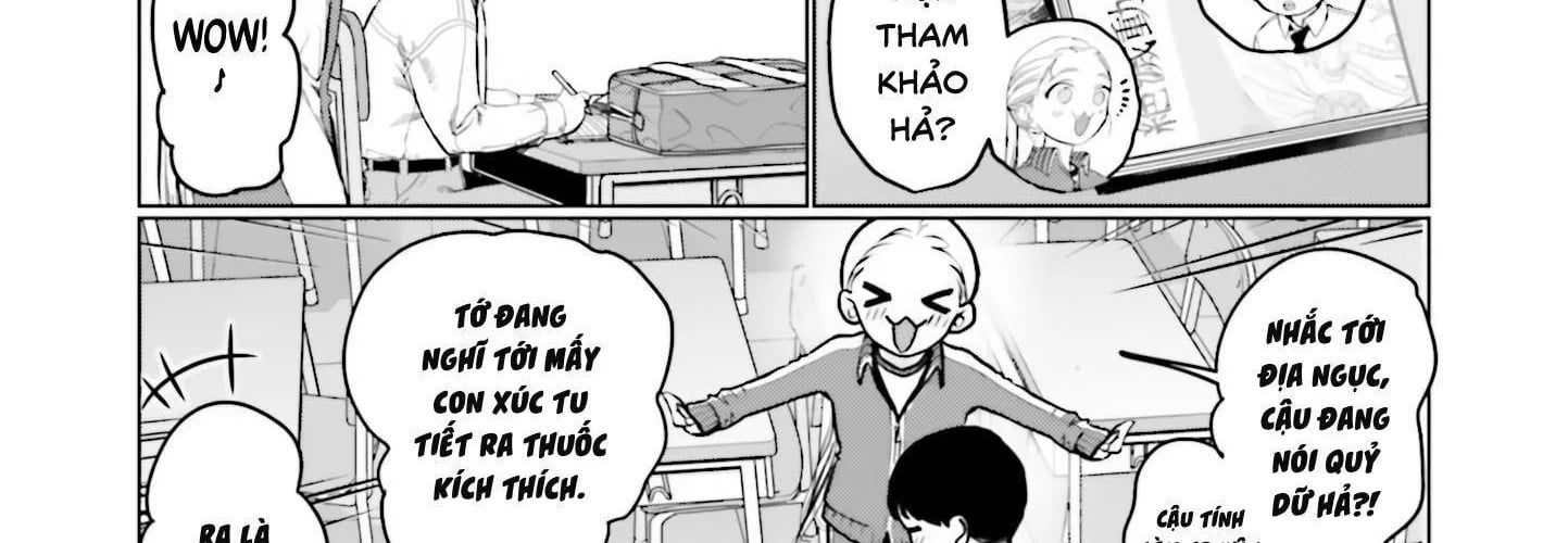 Bé Sơ Trung Sasha Và Thằng Bạn Otaku Cùng Lớp Chapter 35 - Trang 2