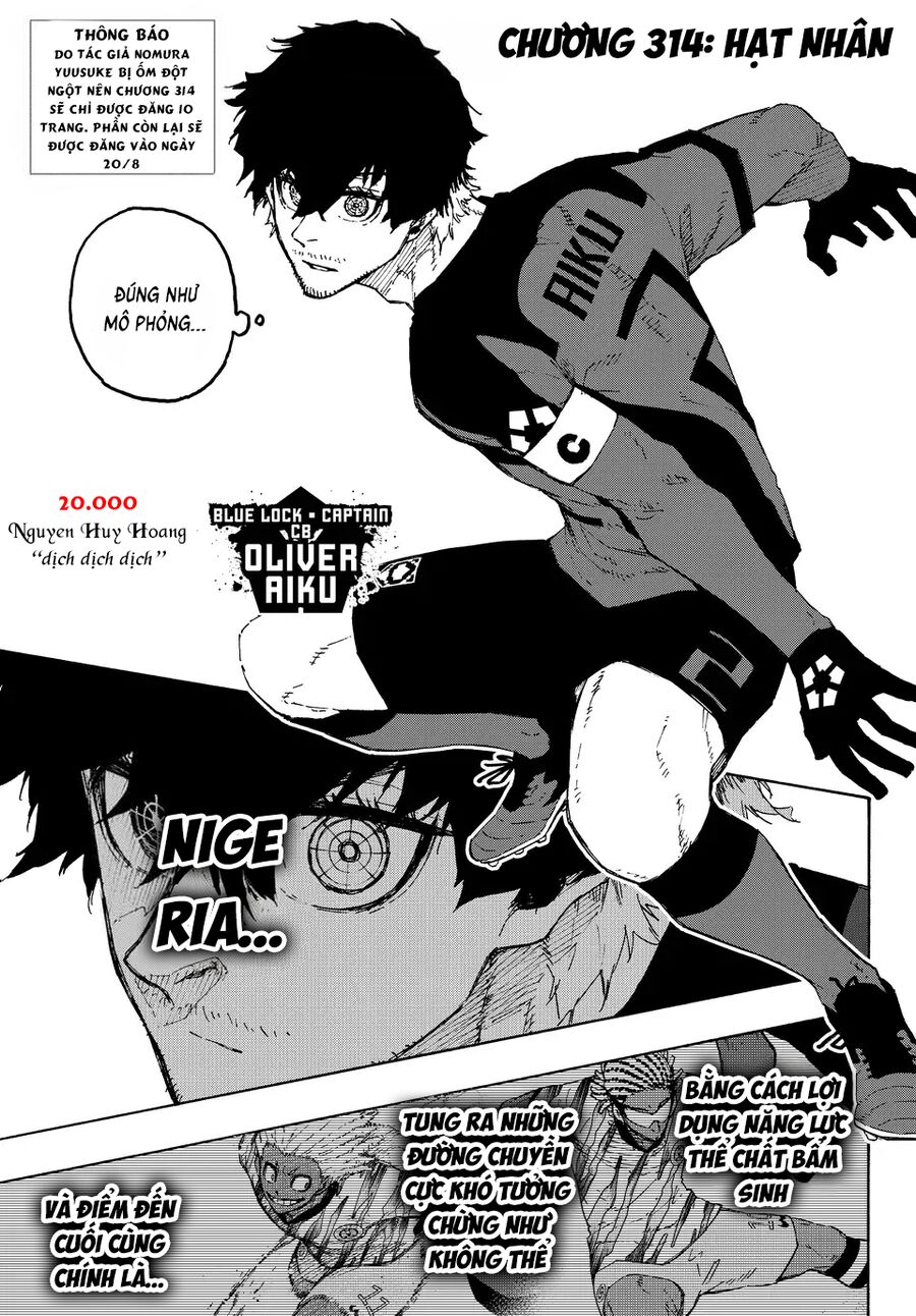 Blue Lock Chapter 314 - Next 