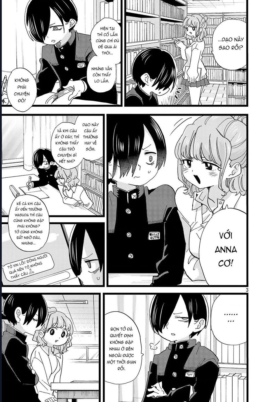 Boku No Kokoro Yabai Yatsu Chapter 167 - Trang 3