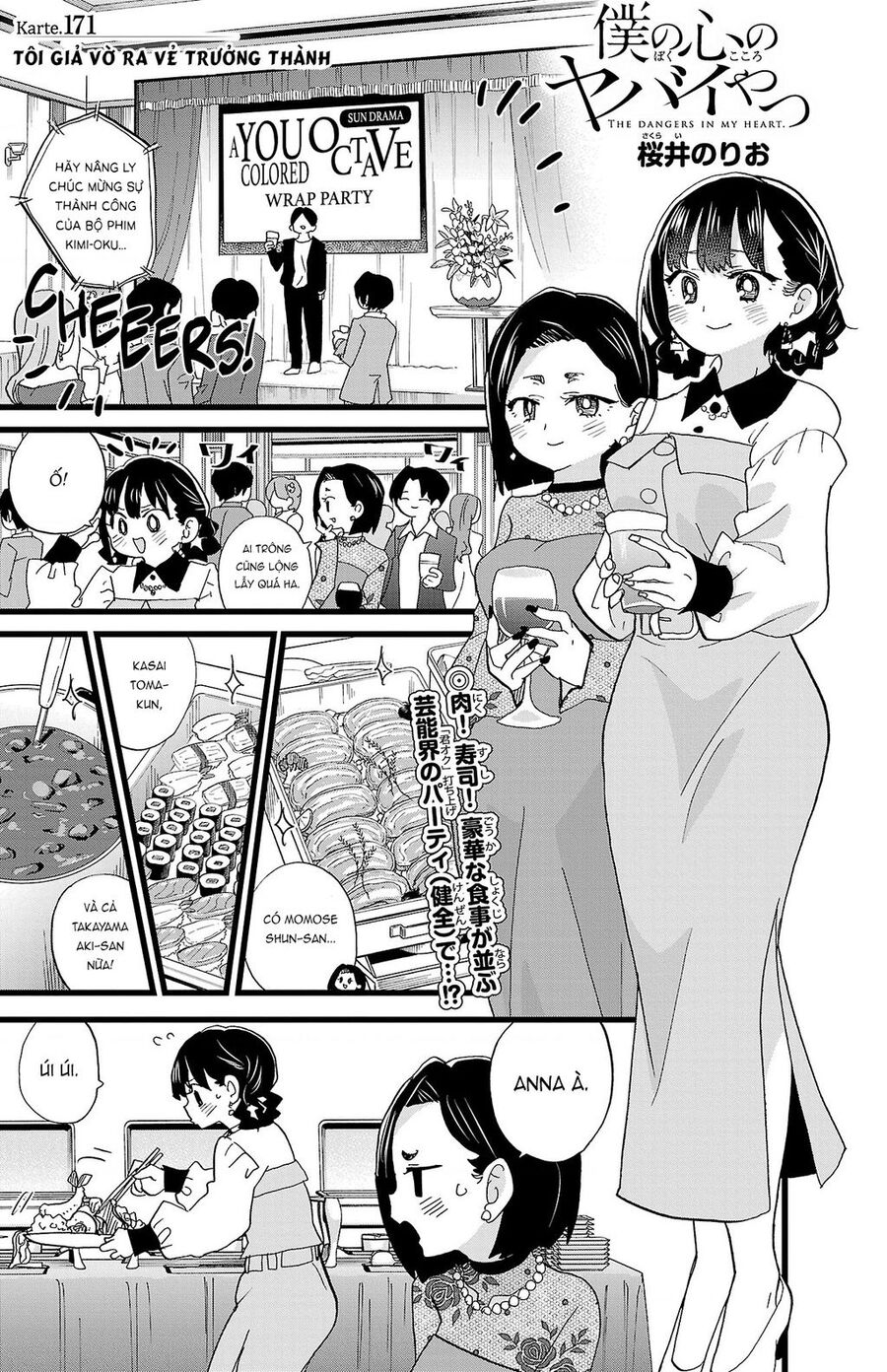 Boku No Kokoro Yabai Yatsu Chapter 171 - Trang 2