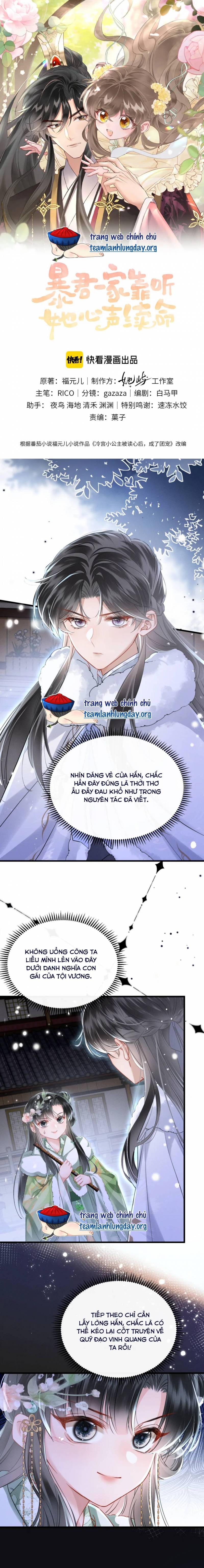 Cả Nhà Bạo Quân Đều Dựa Vào Việc Đọc Tiếng Lòng Của Cô Ấy Để Giữ Mạng Chapter 55 - Next 