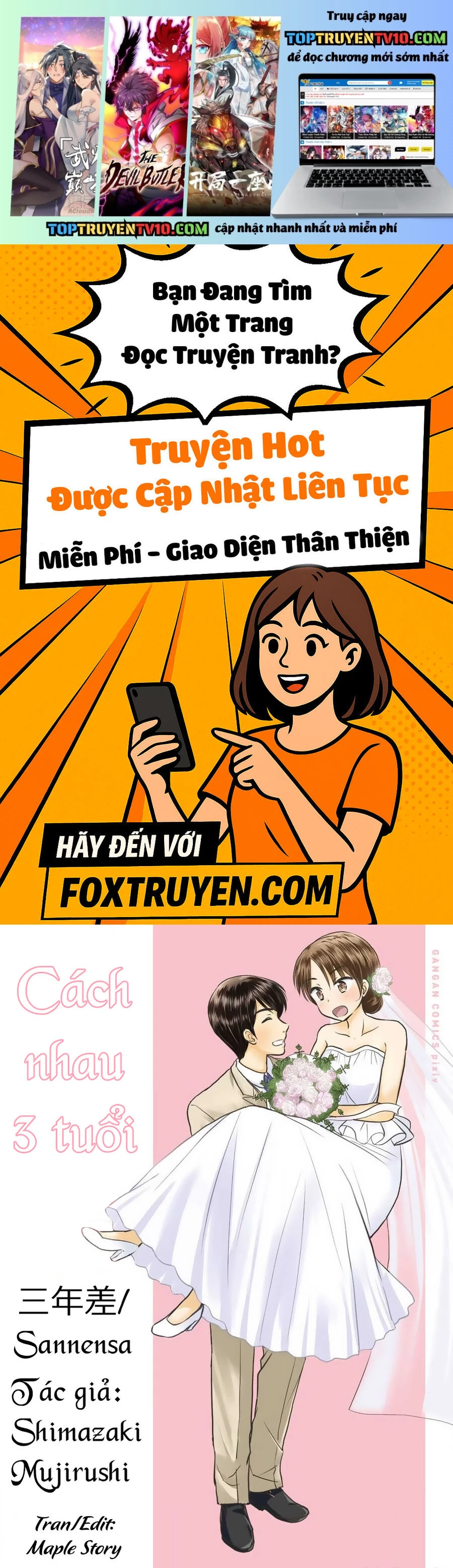 Cách Nhau 3 Tuổi Chapter 40 - Trang 2