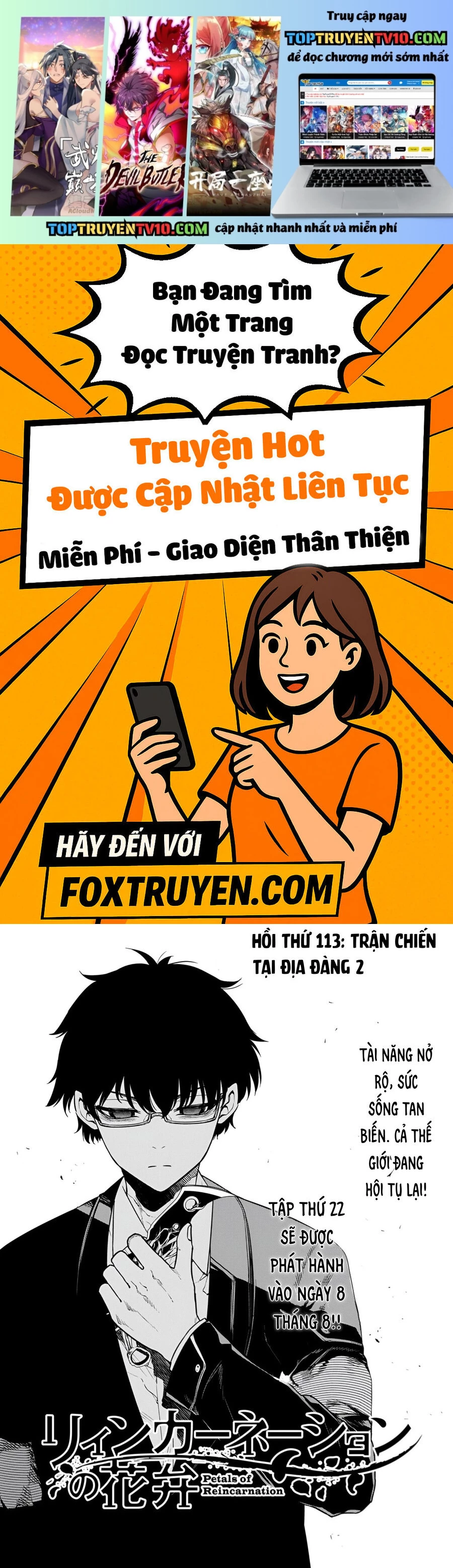 Cánh Hoa Về Luân Hồi Chapter 113 - Next 