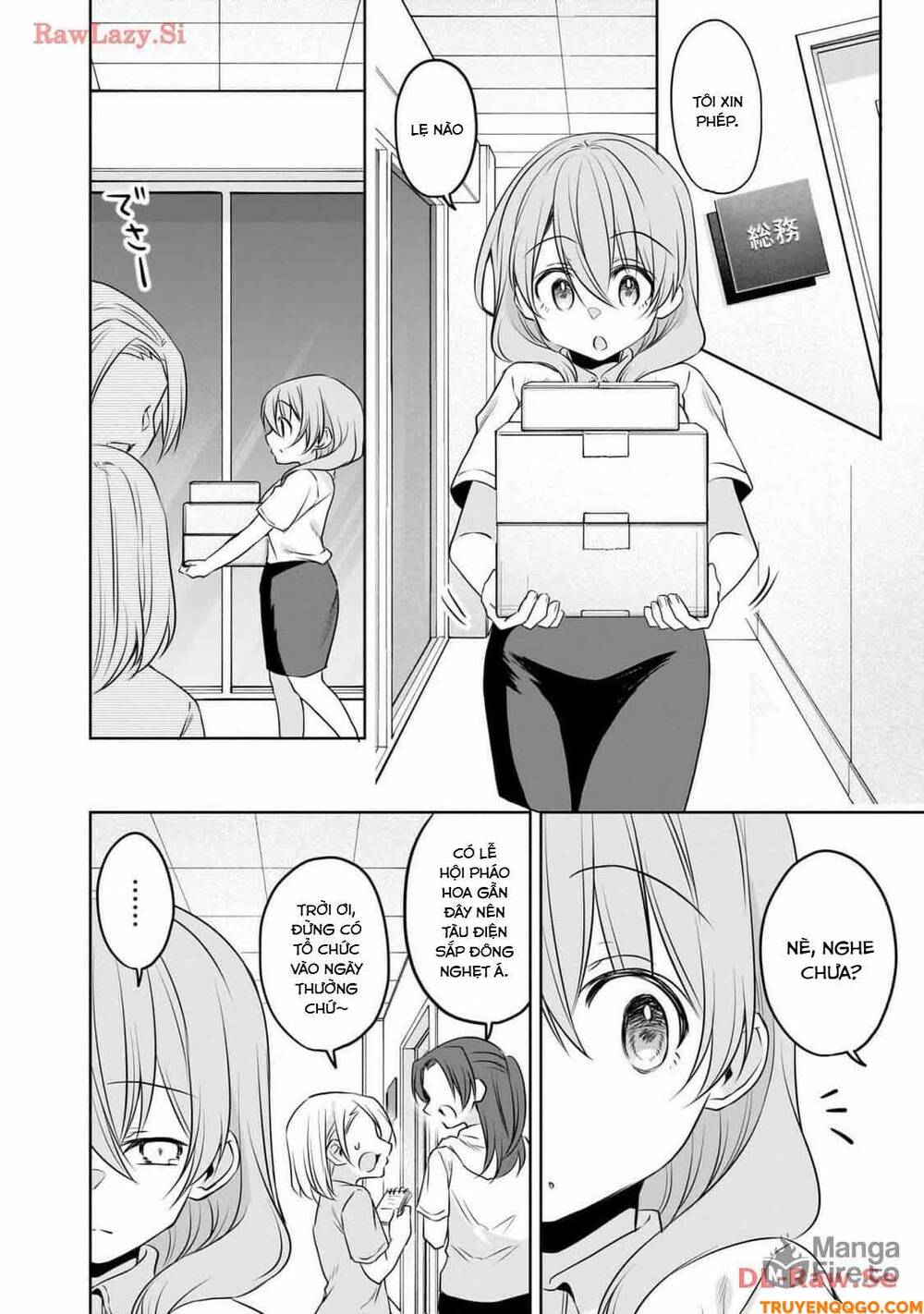 Câu Chuyện Về Tiền Bối Nhỏ Nhắn Ở Chỗ Làm Của Tôi Chapter 82 - Trang 4