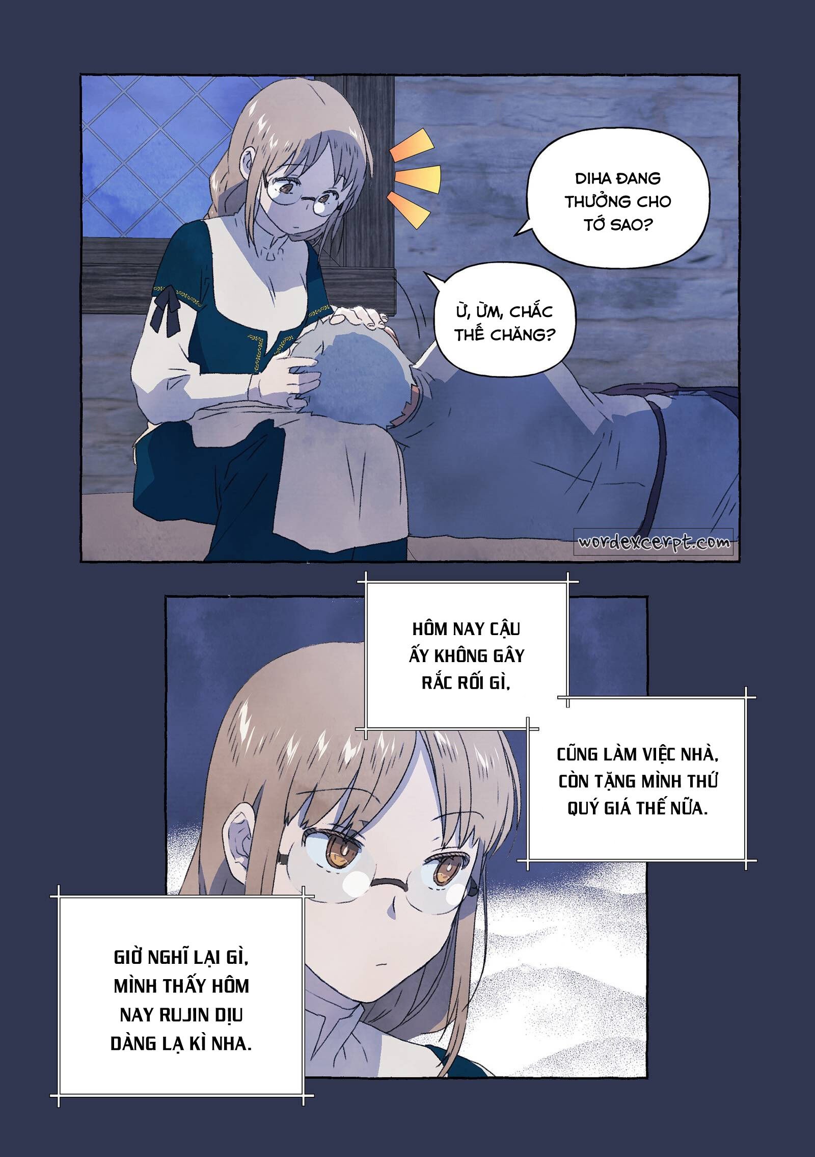 Chàng Khờ Và Tiểu Thư Chapter 7 - Trang 2