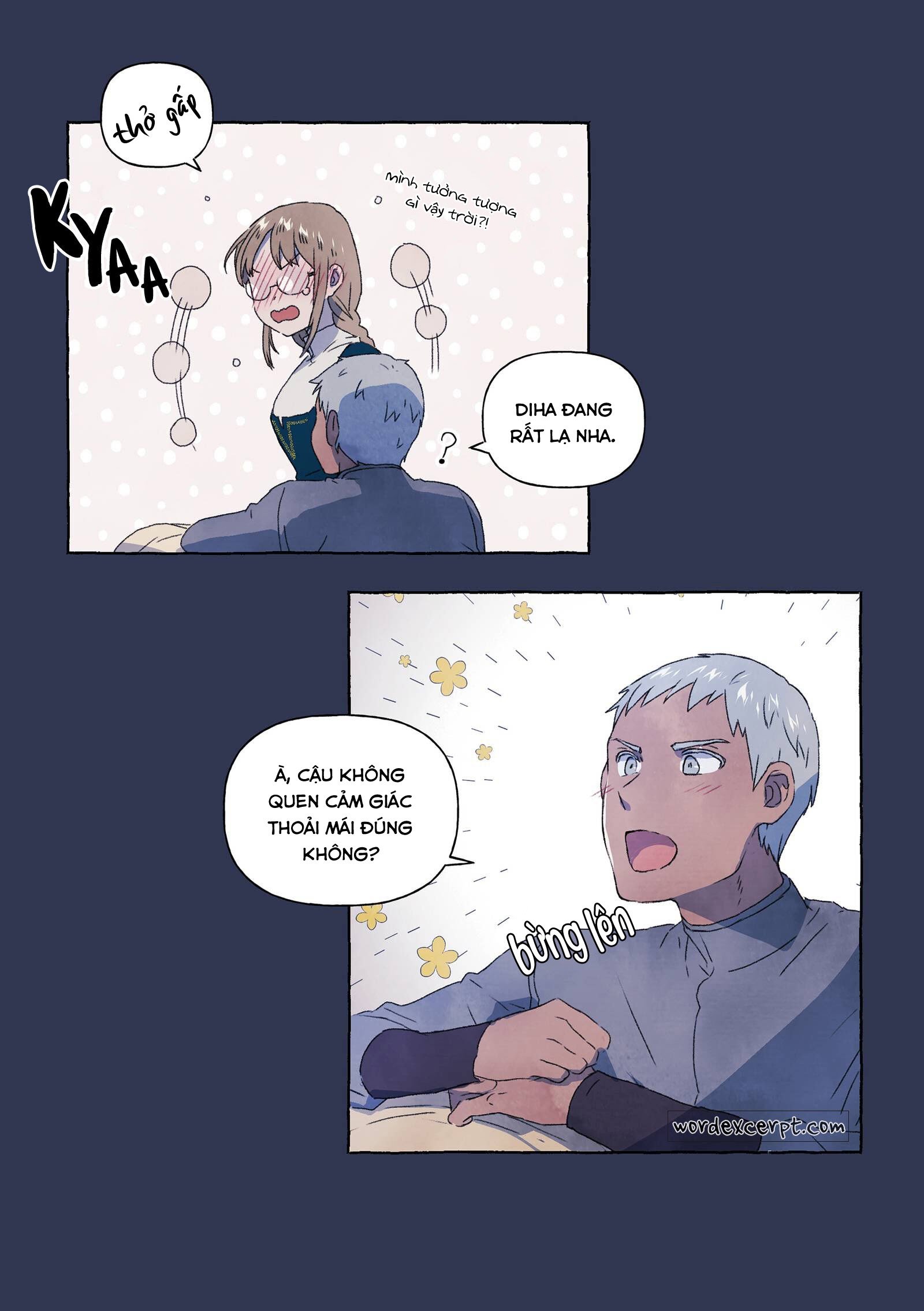 Chàng Khờ Và Tiểu Thư Chapter 7 - Trang 2