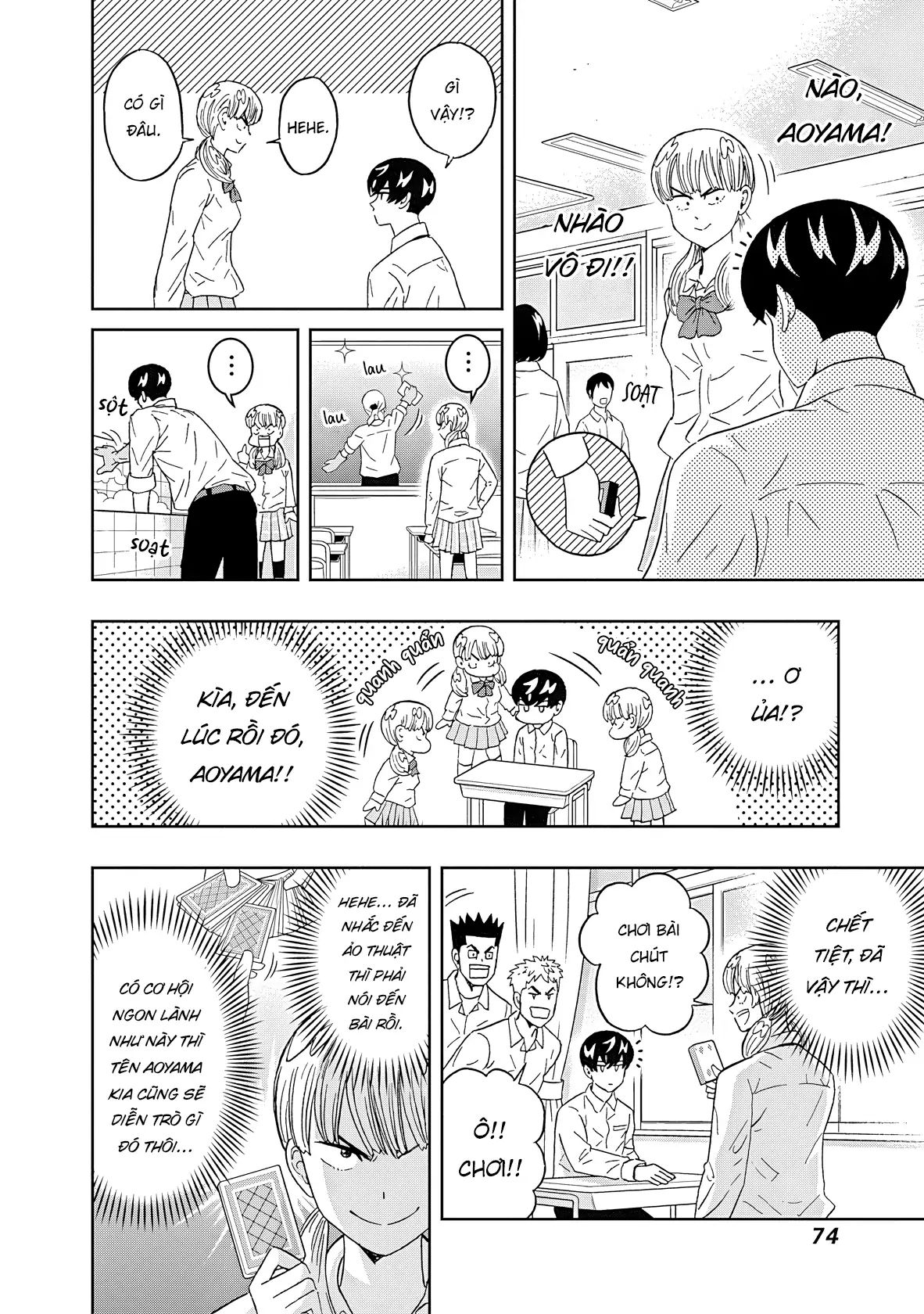 Chàng Trai Sạch Sẽ! Aoyama-Kun Chapter 62 - Trang 2