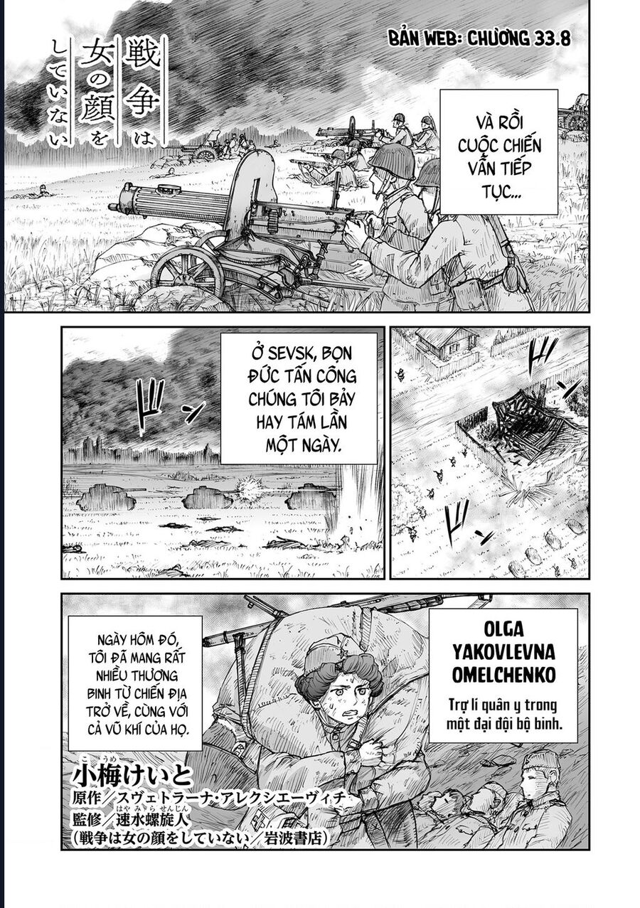 Chiến Tranh Không Có Một Khuôn Mặt Phụ Nữ Chapter 33.8 - Trang 2