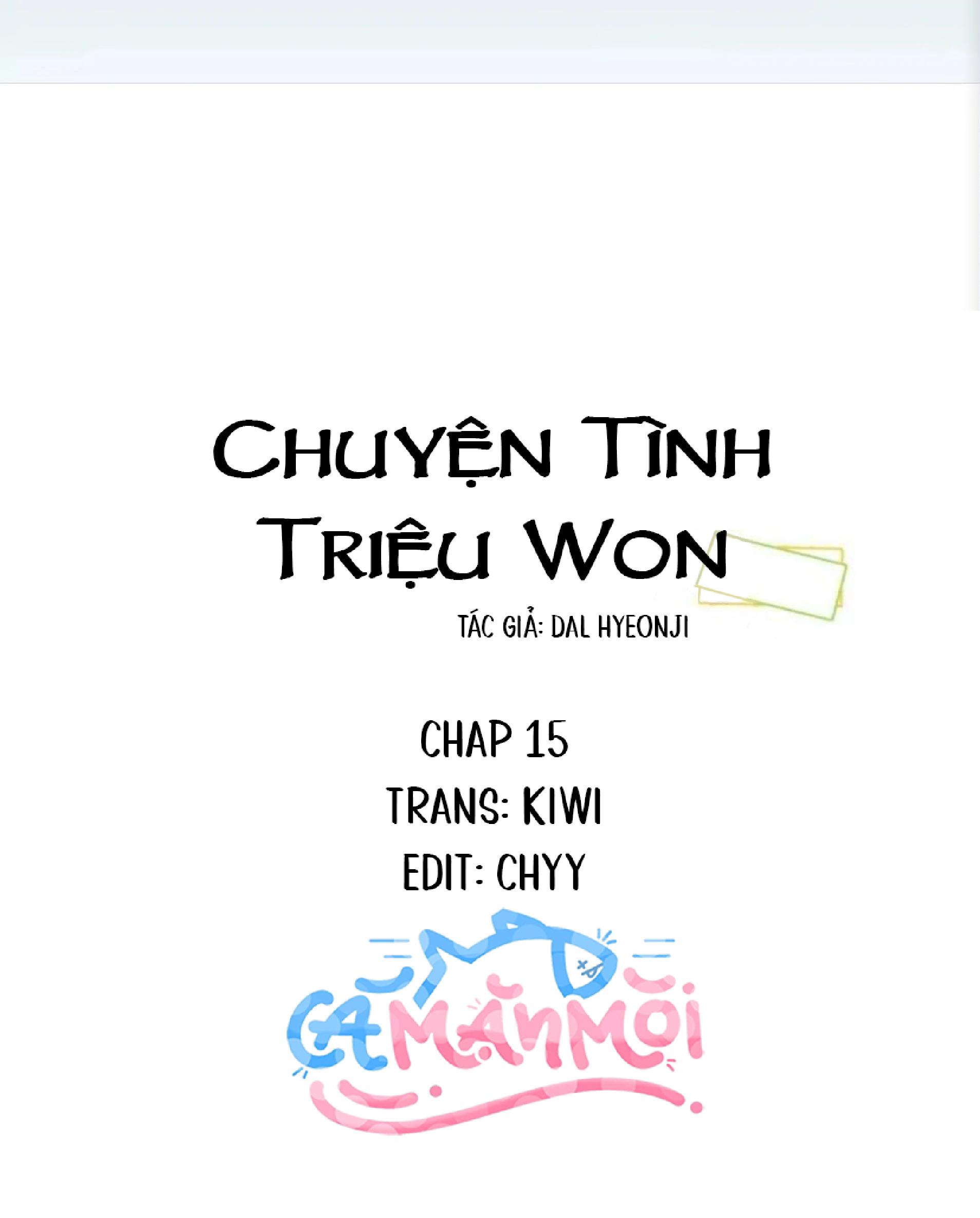 Chuyện tình triệu won Chapter 15 - Trang 3